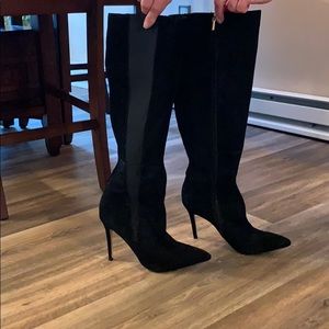 Victoria’s Secret Knee-High Black Heel Boots